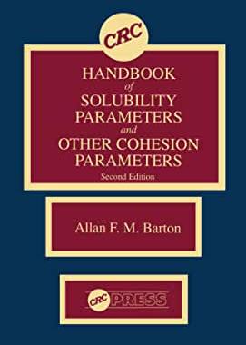 【预订】CRC Handbook of Solubility Parameters and Other Cohesion Parameters, Second Edition