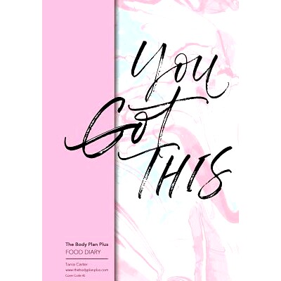 预订 The Body Plan Plus - FOOD DIARY - Tania Carter: Code B45 - You Got This: Calorie Smart & Food Organised - Clever Fo