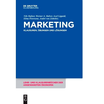 预订 Marketing: Klausuren, Übungen und Lösungen 市场行销: 9783110516791