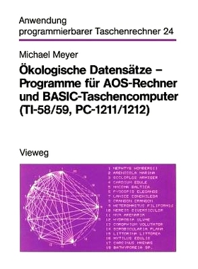 预订 Ökologische Datensätze — Programme für AOS-Rechner und BASIC-Taschencomputer (TI-58/59, PC-1211/1212): 97835280