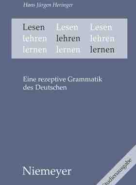 【预订】Lesen lehren lernen 9783484106420