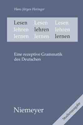 【预订】Lesen lehren lernen 9783484106420