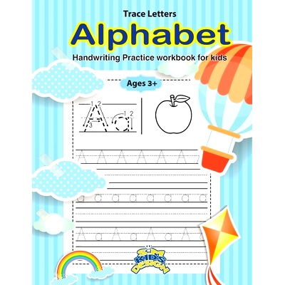 预订 Trace Letters: Trace Letters Alphabet Handwriting Practice workbook for kids Ages 3+: Preschool Practice Handwritin