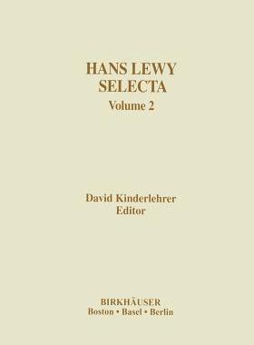 【预订】Hans Lewy Selecta
