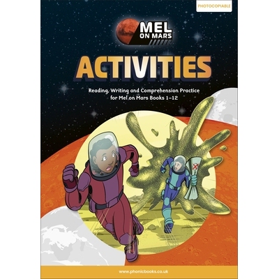 预订 Phonic Books Mel on Mars Activities: Adjacent consonants and consonant digraphs, suffixes -ed and -ing 《火星上的梅
