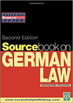 【预售】Sourcebook on German Law
