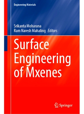 预订 Surface Engineering of Mxenes 过渡金属碳化物或氮化物的表面工程: 9789819636396