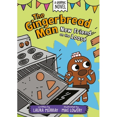 预订 The Gingerbread Man: New Friend on the Loose: A Graphic Novel 姜饼人：新朋友出逃：图画小说: 9780593532546