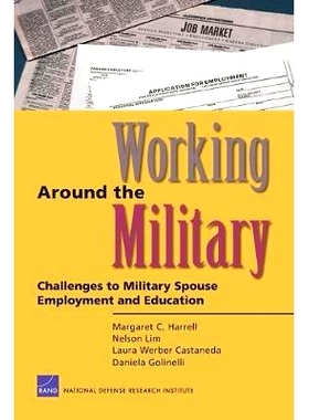 预订 Working Around The Military: Challenges To Military Spouse Employment And Education: 9780833036568