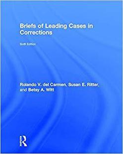 Briefs Leading Cases Corrections 预售