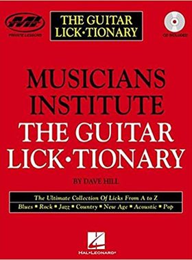 【预订】The Guitar Lick*tionary: Private Lessons Series [With 1]