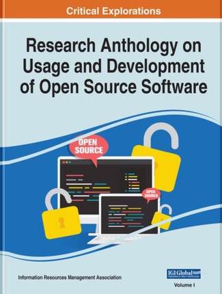 [预订]Research Anthology on Usage and Development of Open Source Software 9781799891581