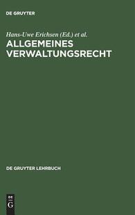 【预订】Allgemeines Verwaltungsrecht 9783110078282