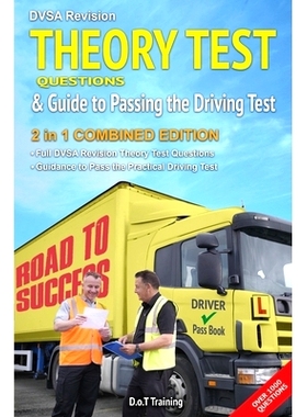 预订 DVSA revision theory test questions and guide to passing the driving test: 2 in 1 combined edition: 9781911589693