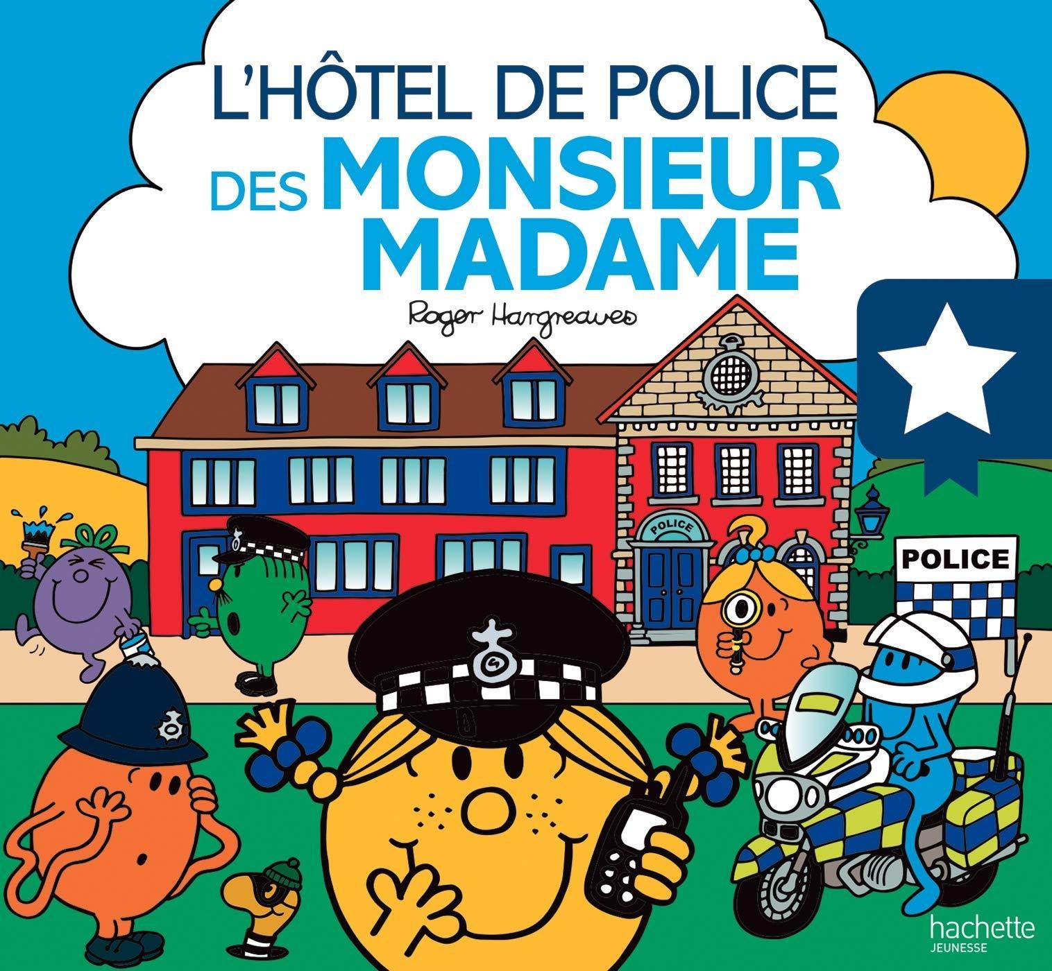 法语版 奇先生妙小姐：警察局 认识职业 L’h?tel de police des Monsieur Madame 儿童启蒙 法语学习