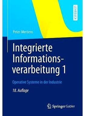 预订 Integrierte Informationsverarbeitung 1: Operative Systeme in der Industrie: 9783834943941