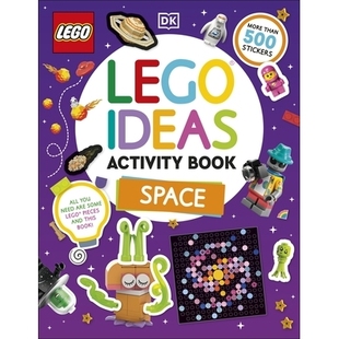 预订 Building Facts. and Sticker Book Packed 500 Stickers Activity Space with Fun Activities With Ideas LEGO