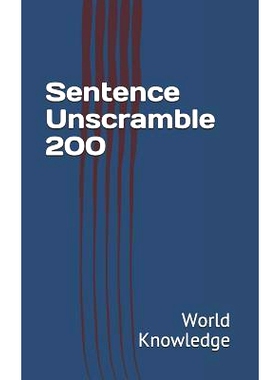 预订 Sentence Unscramble 200: 9781520470467