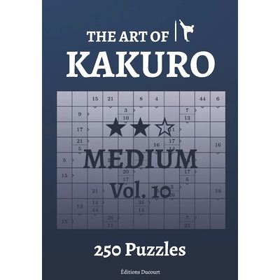 预订 The Art of Kakuro Medium Vol.10: 9798547404320