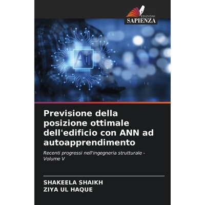 预订 Previsione della posizione ottimale dell’edificio con ANN ad autoapprendimento 9786209526206