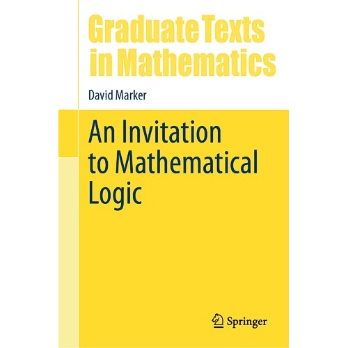预订 An Invitation to Mathematical Logic 数理逻辑导论 9783031553677