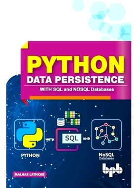 预订 Python Data Persistence: With SQL and *SQL Databases: 9789388511759