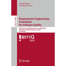 预订 Requirements Engineering: Foundation for Software Quality