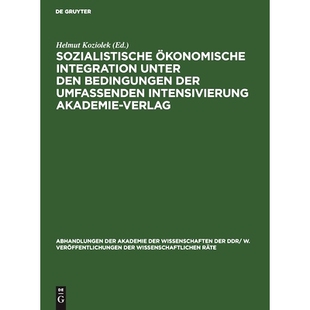 预订 Sozialistische ökonomische Integration unter den Bedingungen der umfassenden Intensivierung Akademie-Verlag: 97831