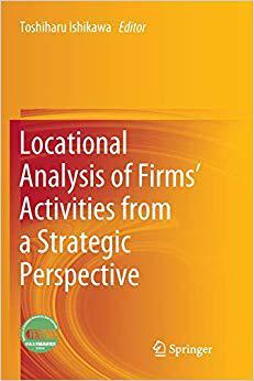 【预售】Locational Analysis of Firms’ Activities from a Strategic Perspective