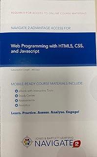 [预订]Navigate 2 Advantage Access for Web Programming with HTML5, CSS, and JavaScript 9781284092158
