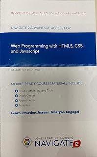 [预订]Navigate 2 Advantage Access for Web Programming with HTML5, CSS, and JavaScript 9781284092158
