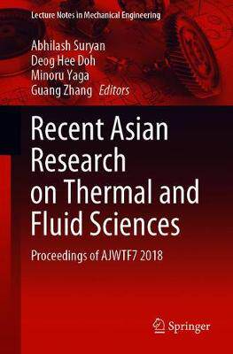 【预订】Recent Asian Research on Thermal and Fluid Sciences