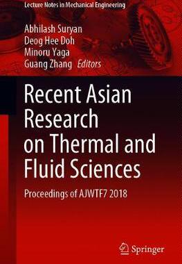 【预订】Recent Asian Research on Thermal and Fluid Sciences