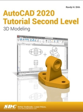 【预订】AutoCAD 2020 Tutorial Second Level 3D Modeling