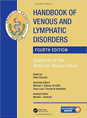 【预售】Handbook of Venous and Lymphatic Disorders