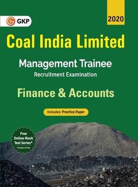 [预订]Coal India Ltd. 2019-20: Management Trainee - Finance & Accounts 9789389718232