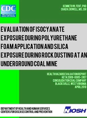 预订 Evaluation of Isocyanate Exposure during Polyurethane Foam Application and Silica Exposure during Rock Dusting at a