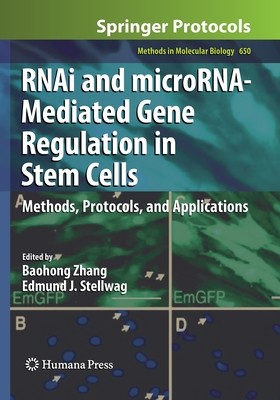 【预订】RNAi and microRNA-Mediated Gene Regulation in Stem Cells