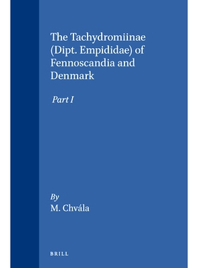 预订 The Tachydromiinae (Dipt. Empididae) of Fennoscandia and Denmark 芬诺斯坎迪亚和丹麦的 Tachydromiinae (Dipt. Empidid