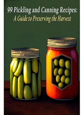 预订 99 Pickling and Canning Recipes: A Guide to Preserving the Harvest: 9798851270406