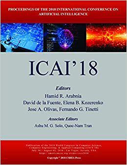 【预售】Artificial Intelligence. International Conference. 2018. (ICAI’18) (Held at CSCE’18)