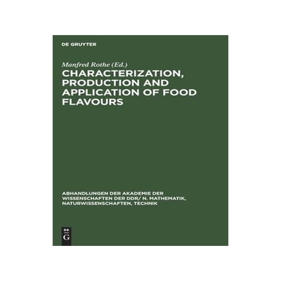 [预订]Characterization, production and application of food flavours 9783112640890