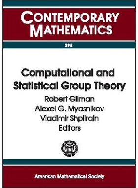 预订 Computational and Statistical Group Theory: AMS Special Session Geometric Group Theory, April 21-22, 2001, Las Vega