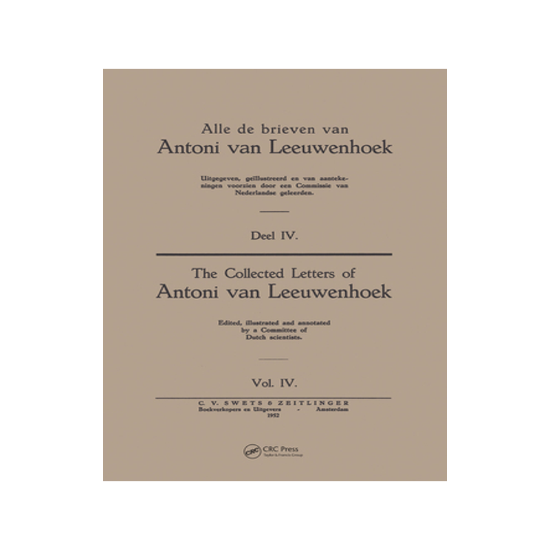 预订 Collected Letters Van Leeuwenhoek, Volume 4