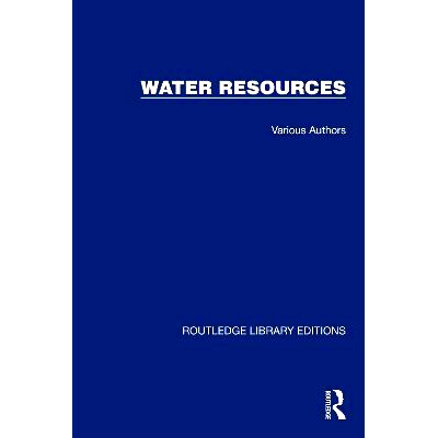 预订 RLE Water Resources Routledge 馆藏版：水资源（重印版）: 9781032745022