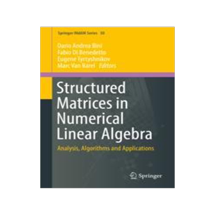 预订 Structured Matrices in Numerical Linear Algebra