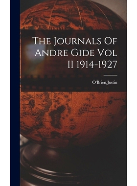 预订 The Journals Of Andre Gide Vol II 1914-1927: 9781015814103