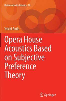 【预订】Opera House Acoustics Based on Subjective Preference Theory