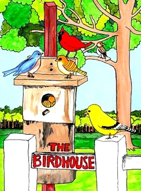预订 The Birdhouse: What happened to the birdhouse?: 9781546310037