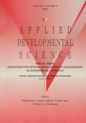 【预订】Conditions for Optimal Development in Adolescence